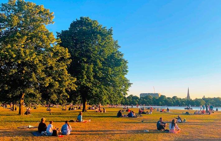 Hyde Park and Kensington Gardens London