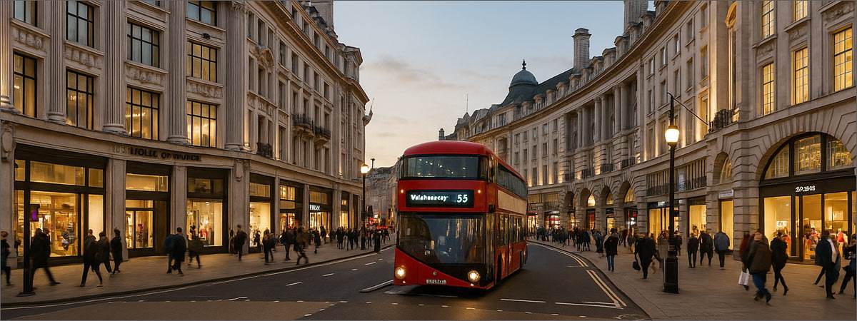 Oxford Street and Regent’s Street