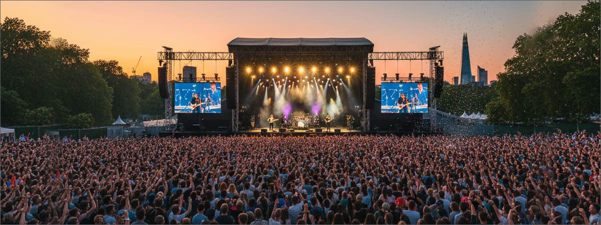 British Summer Time Concerts in Hyde Park London