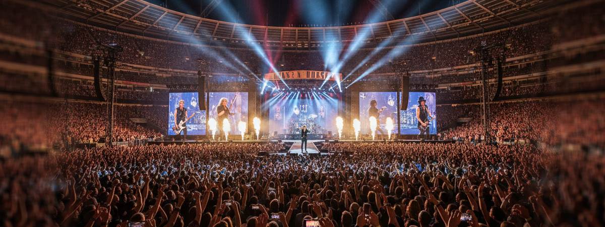 Guns N Roses at Wembley Stadium 2025